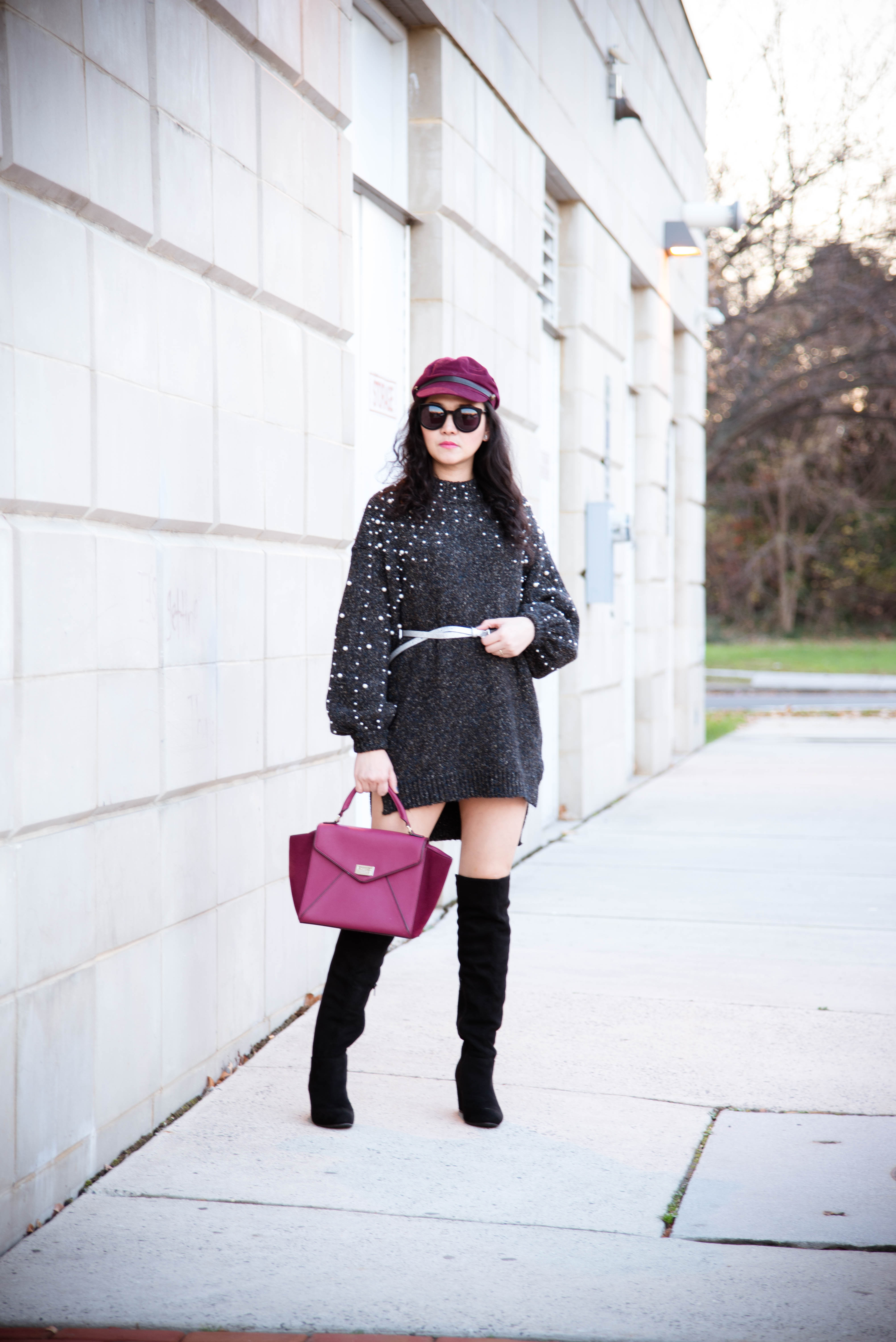 Holiday Sweater Dress