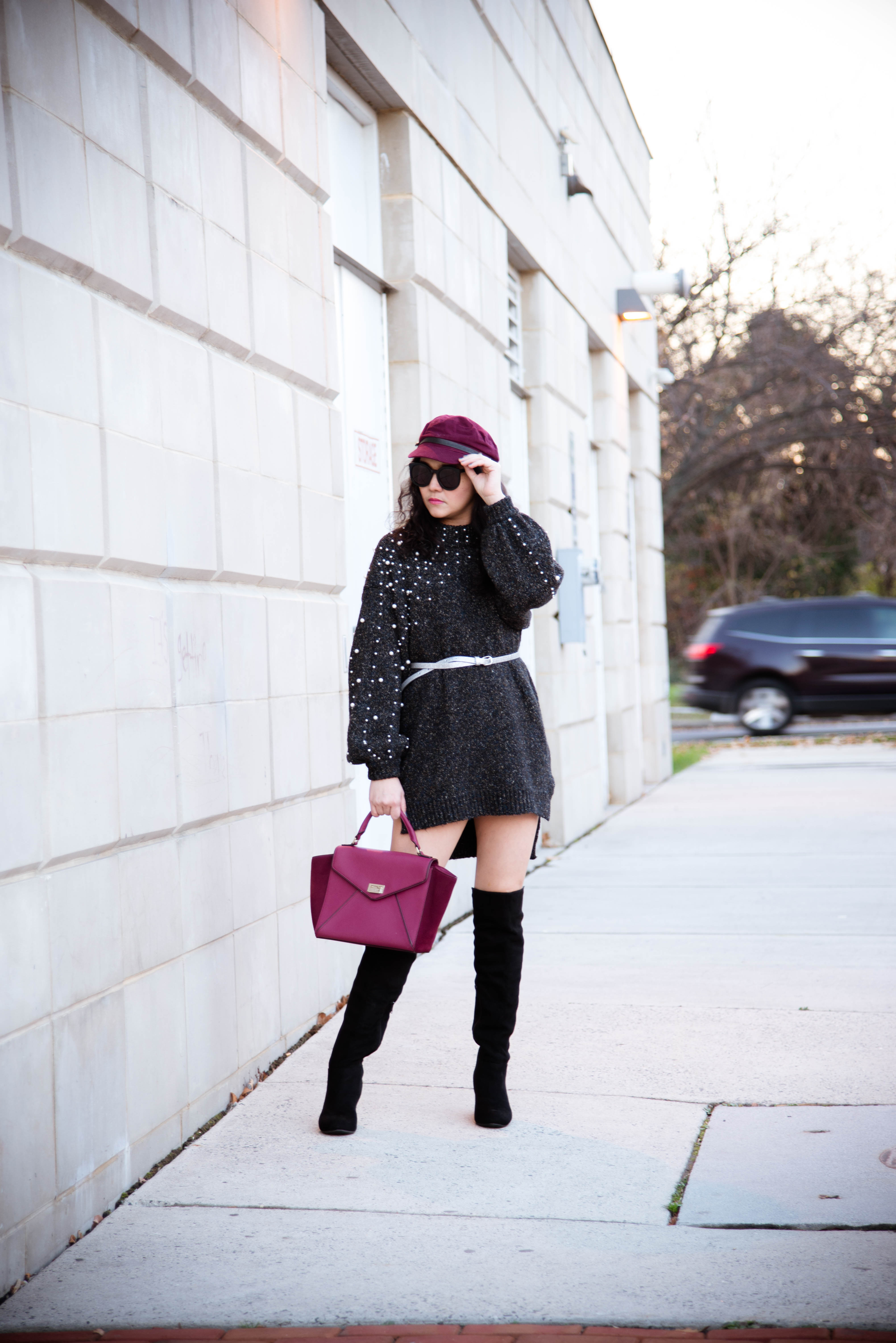 Holiday Sweater Dress