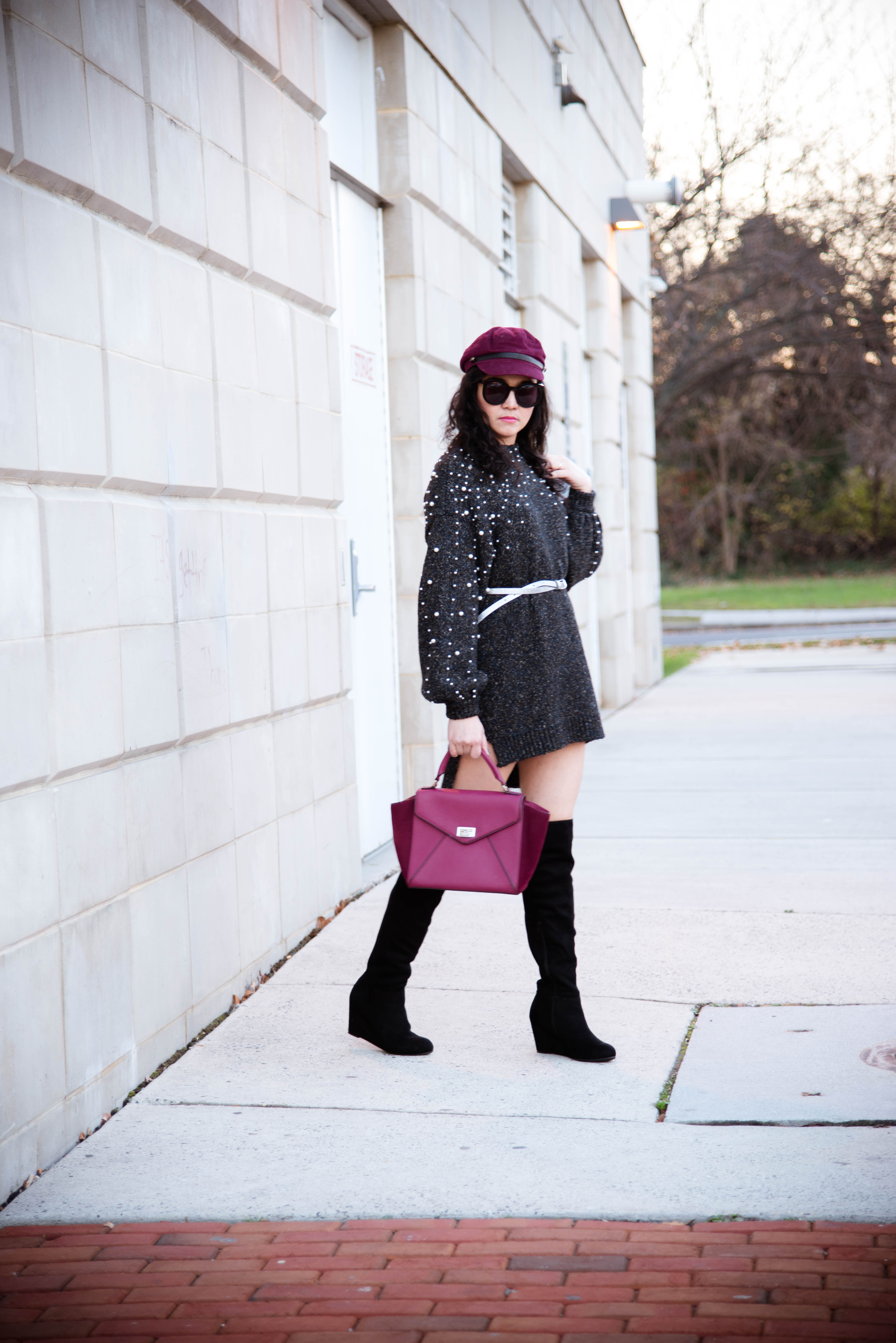 Holiday Sweater Dress