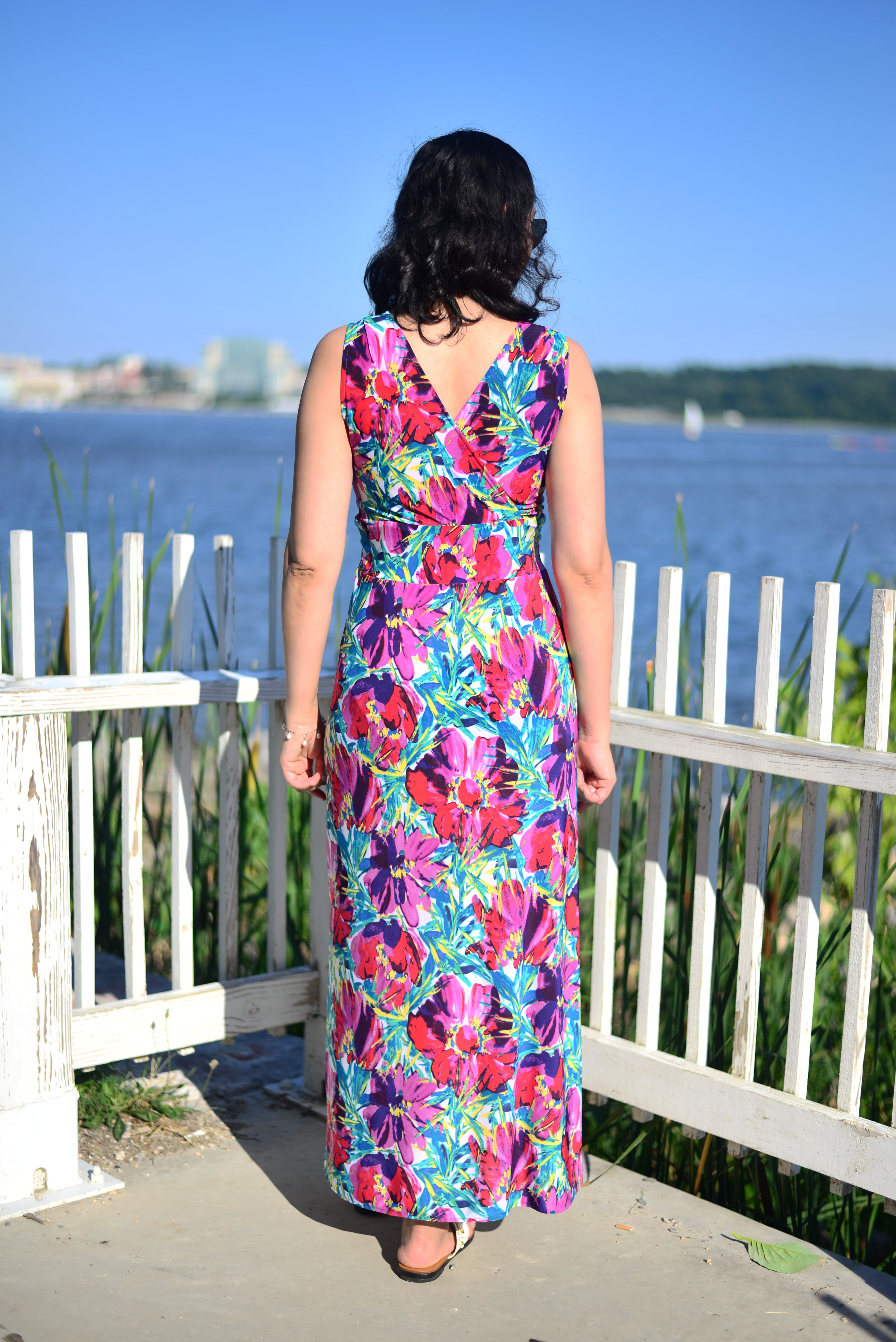 Summer Floral Maxi Dress - SimplyChristianne