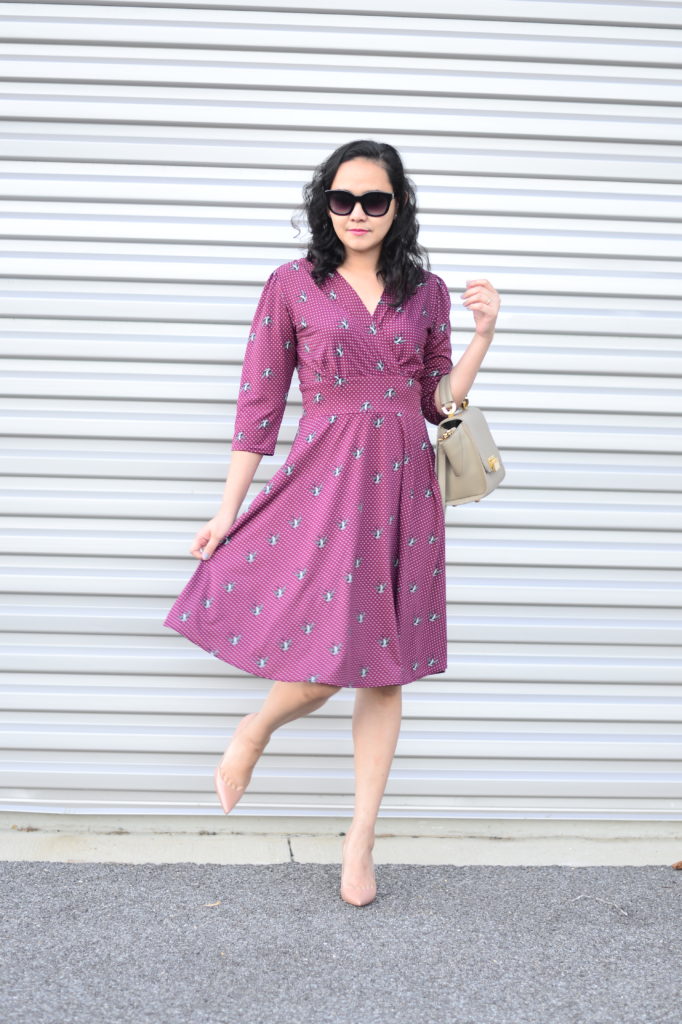 bronx and banco mademoiselle bridal midi dress