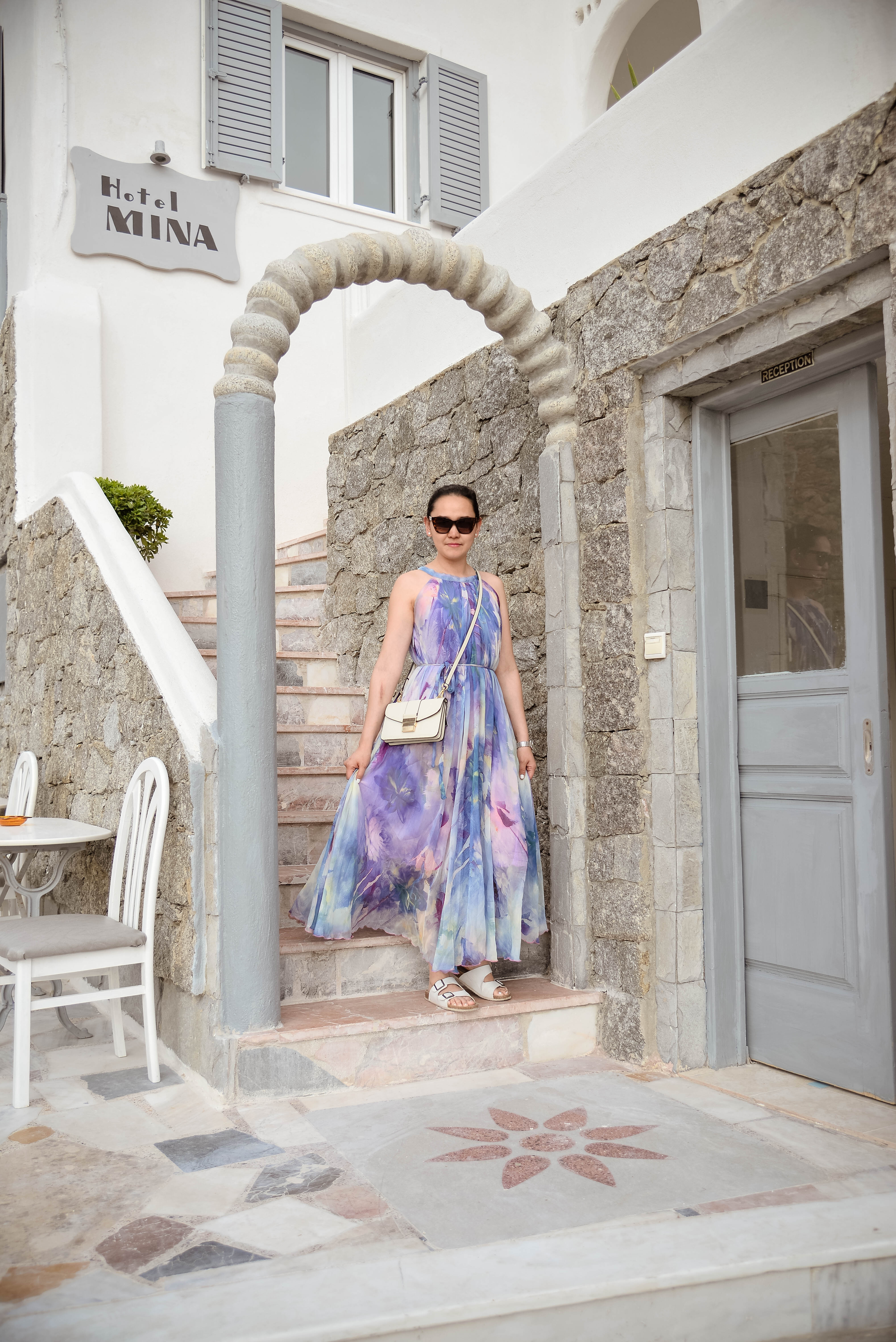 Beach Day In Mykonos With My Perfect All Day Maxi Dress