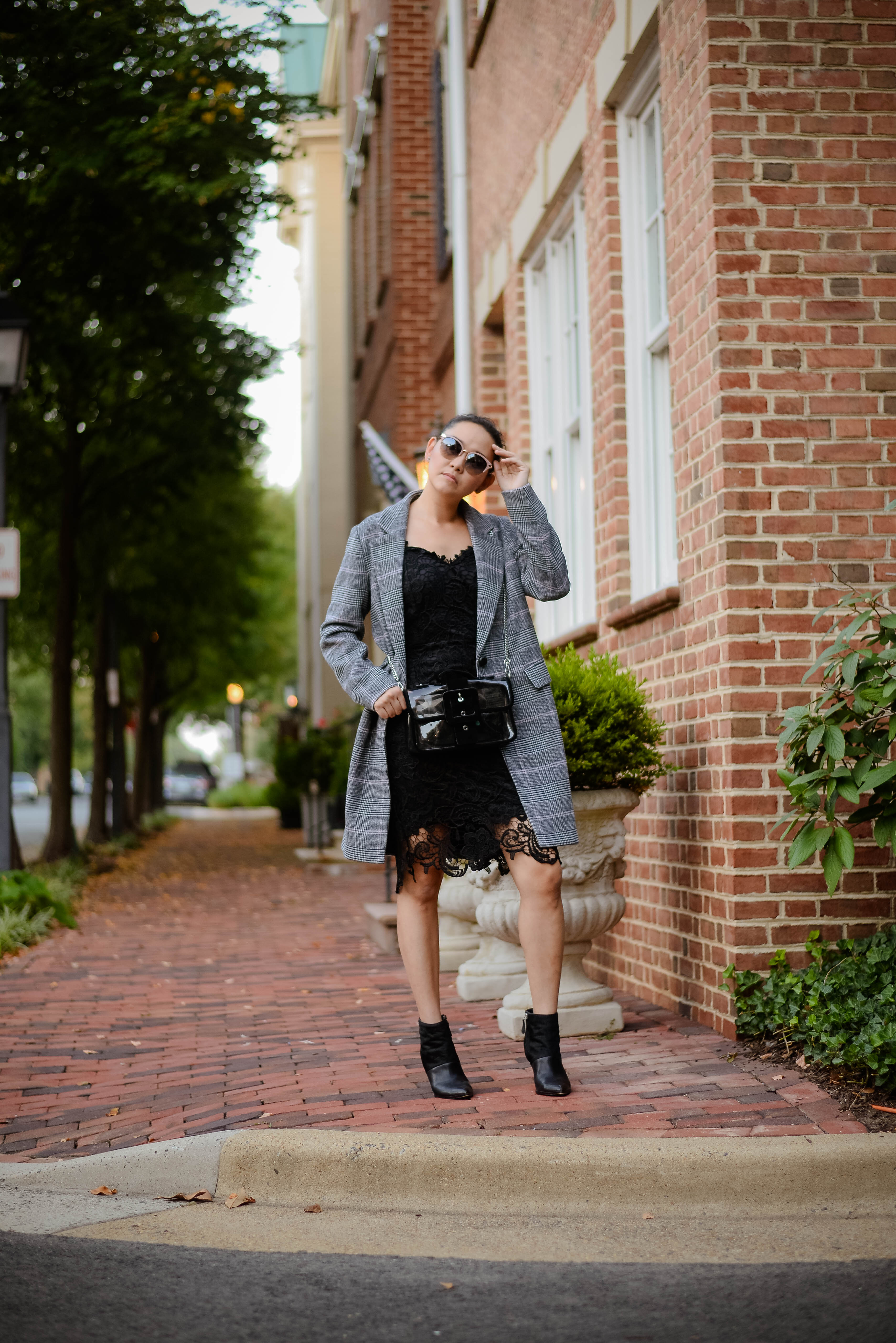 Fall Style in my Plaid Coat 