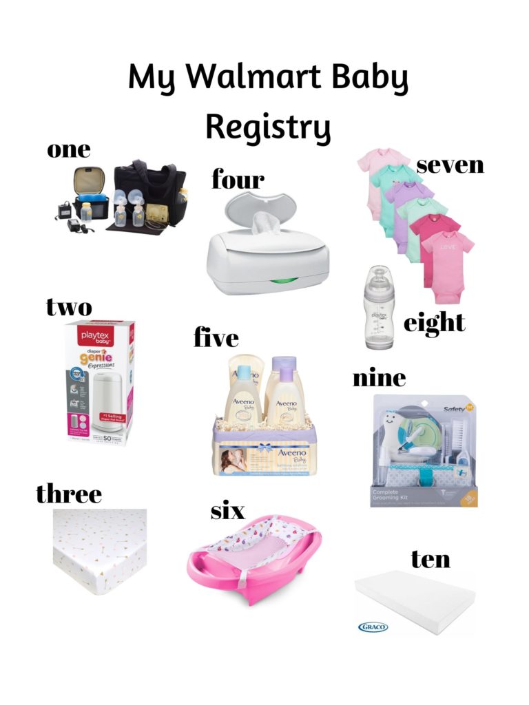 My Walmart Baby Registry