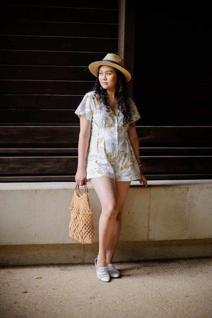 Chic Romper for a Picnic Outfit