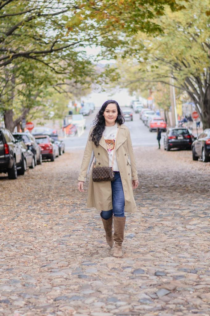 Fall Style in Old Town Alexandria