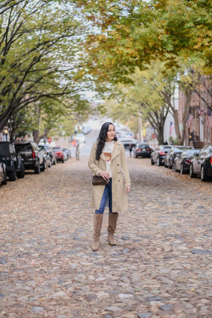 Fall Style in Old Town Alexandria