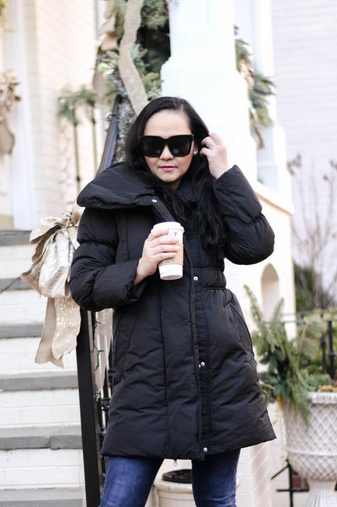 Winter Coat that Accentuate the Waist - SimplyChristianne