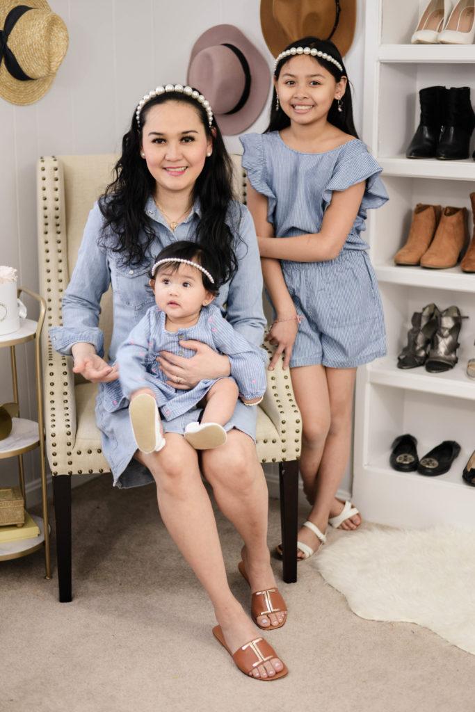 Mother and Daughters Chambray Styles