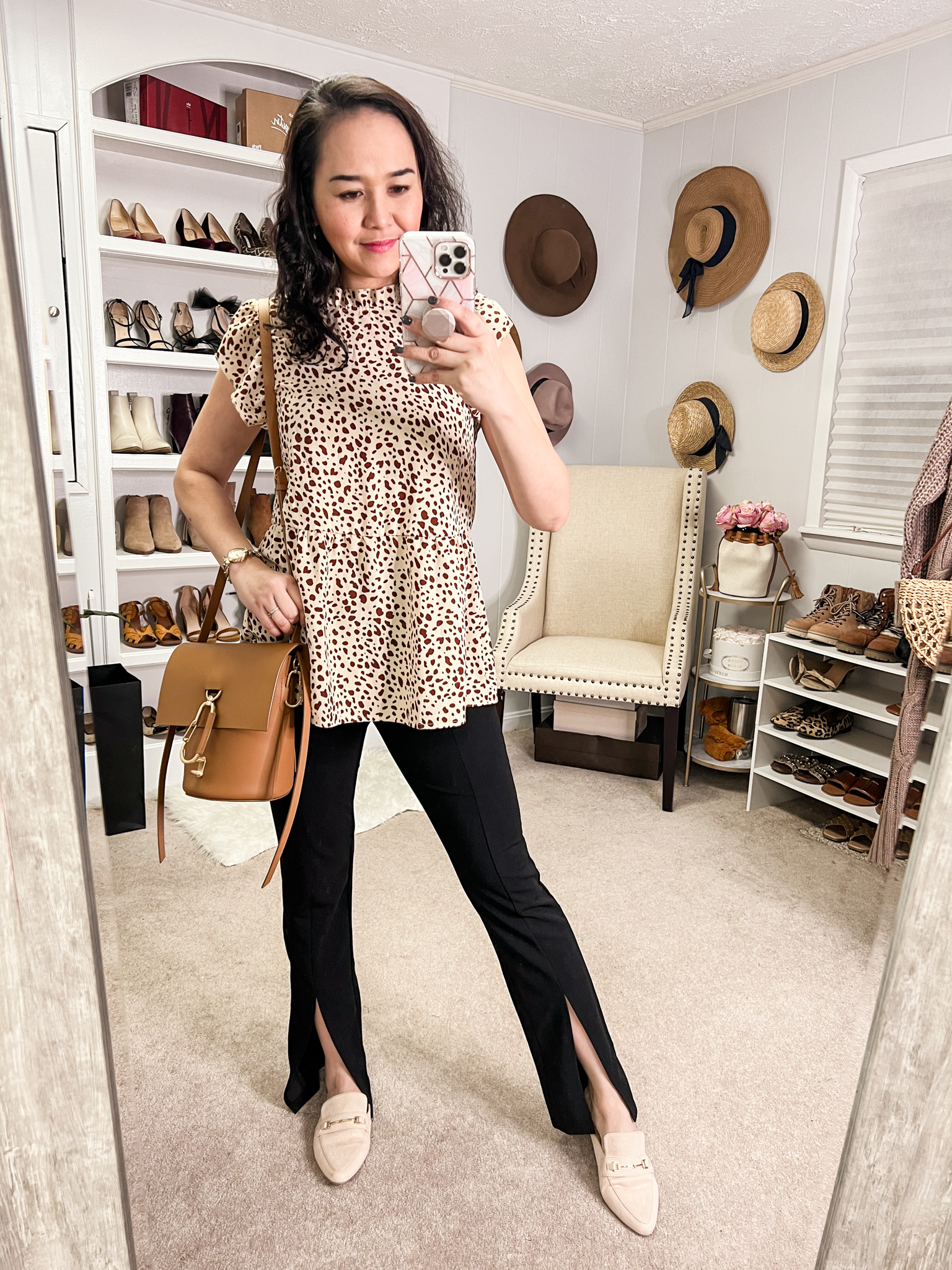 How To Style Leather Pants - SimplyChristianne